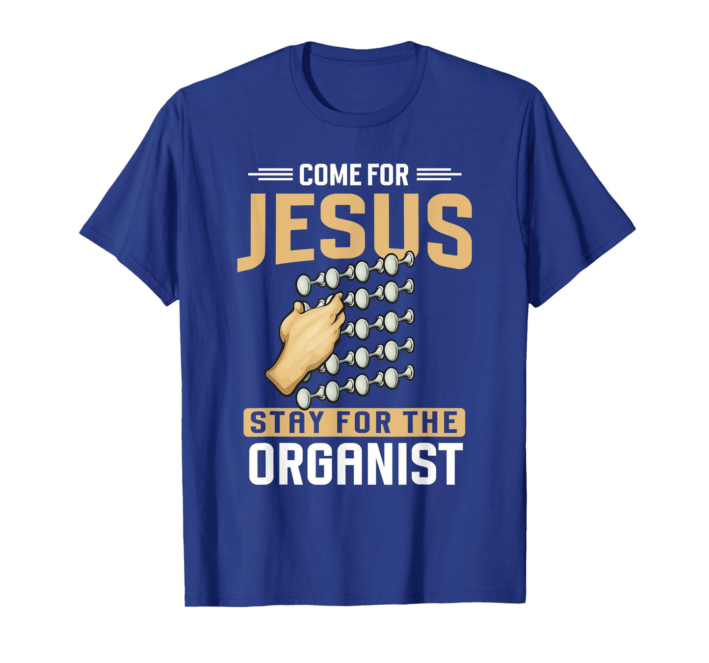Pipe Organ Instrument Player Church Organist T-Shirt