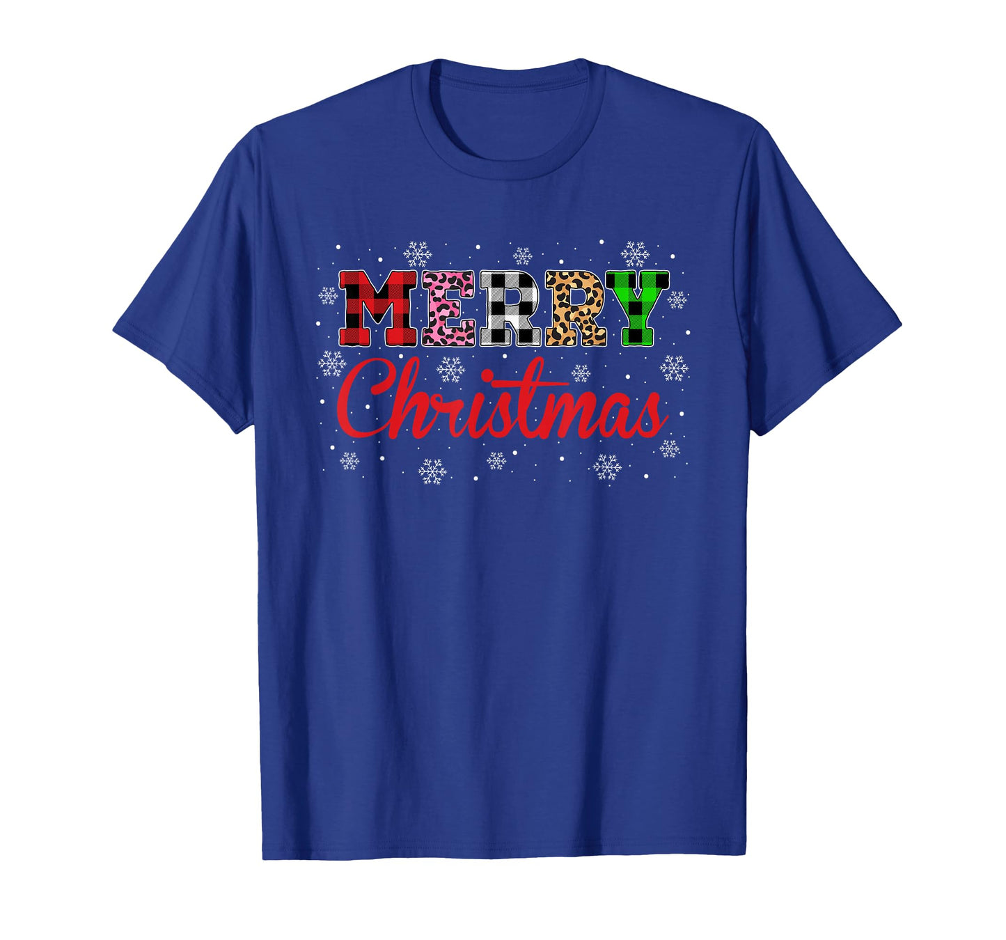 Merry Christmas Pajamas Matching Family Group Xmas T-Shirt