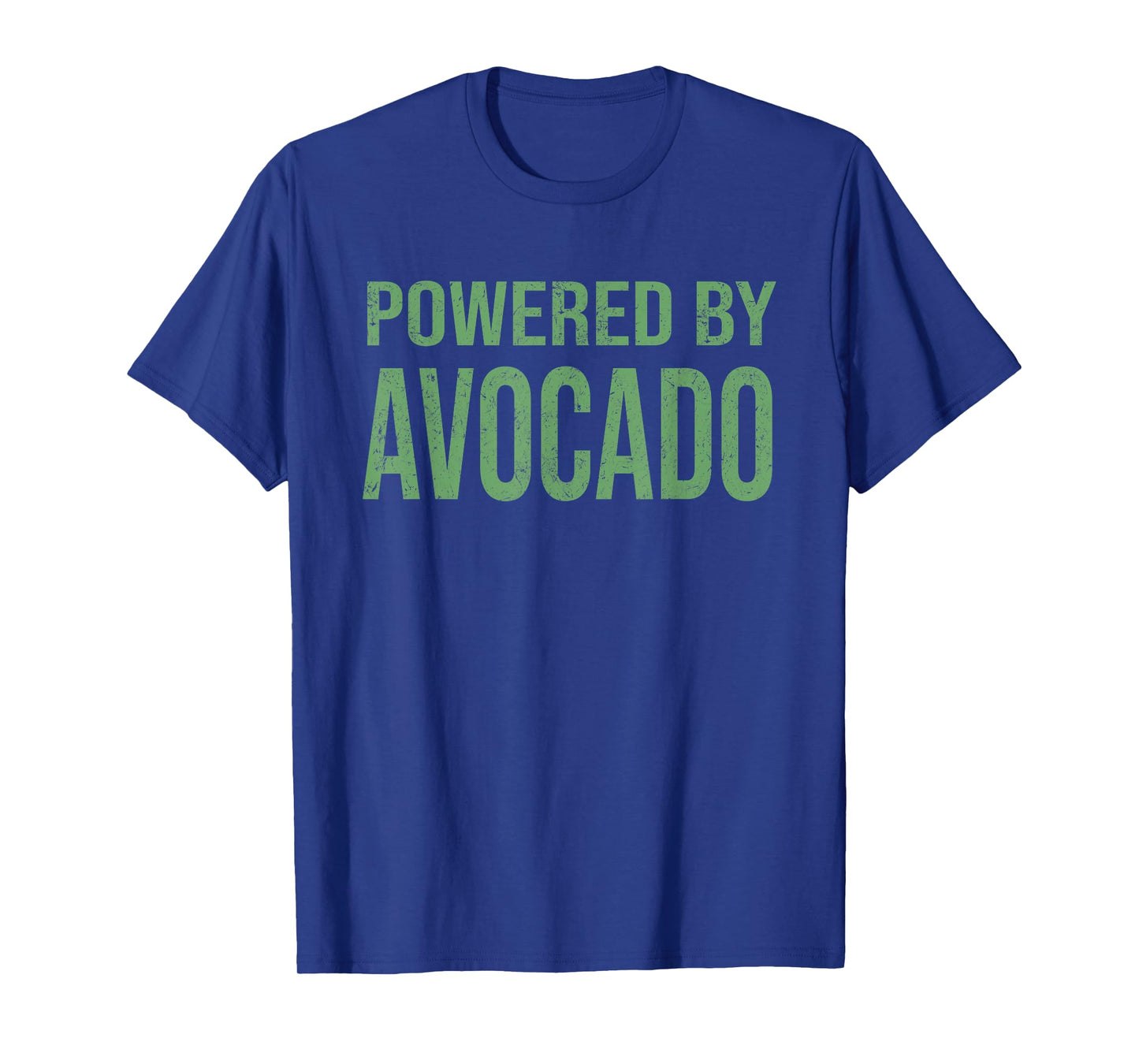 Powered By Avocado Cool Fitness Gym Gift T-Shirt