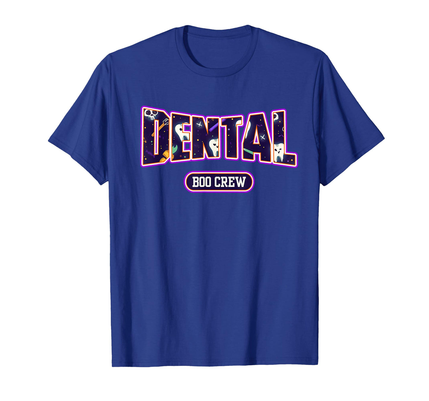 Halloween Dental Assistant Boo Crew Costume Teeth Dentist T-Shirt