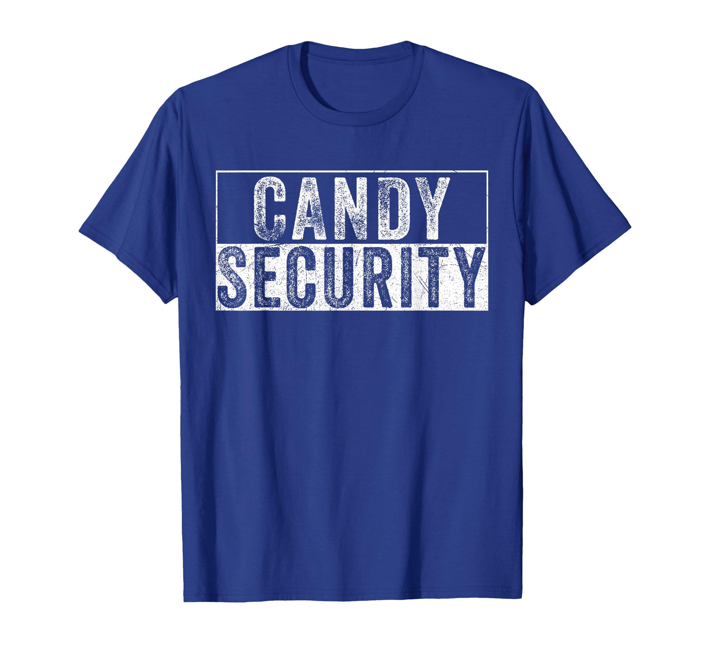 Halloween Funny Ghost Vintage Candy Security Adult Kids T-Shirt