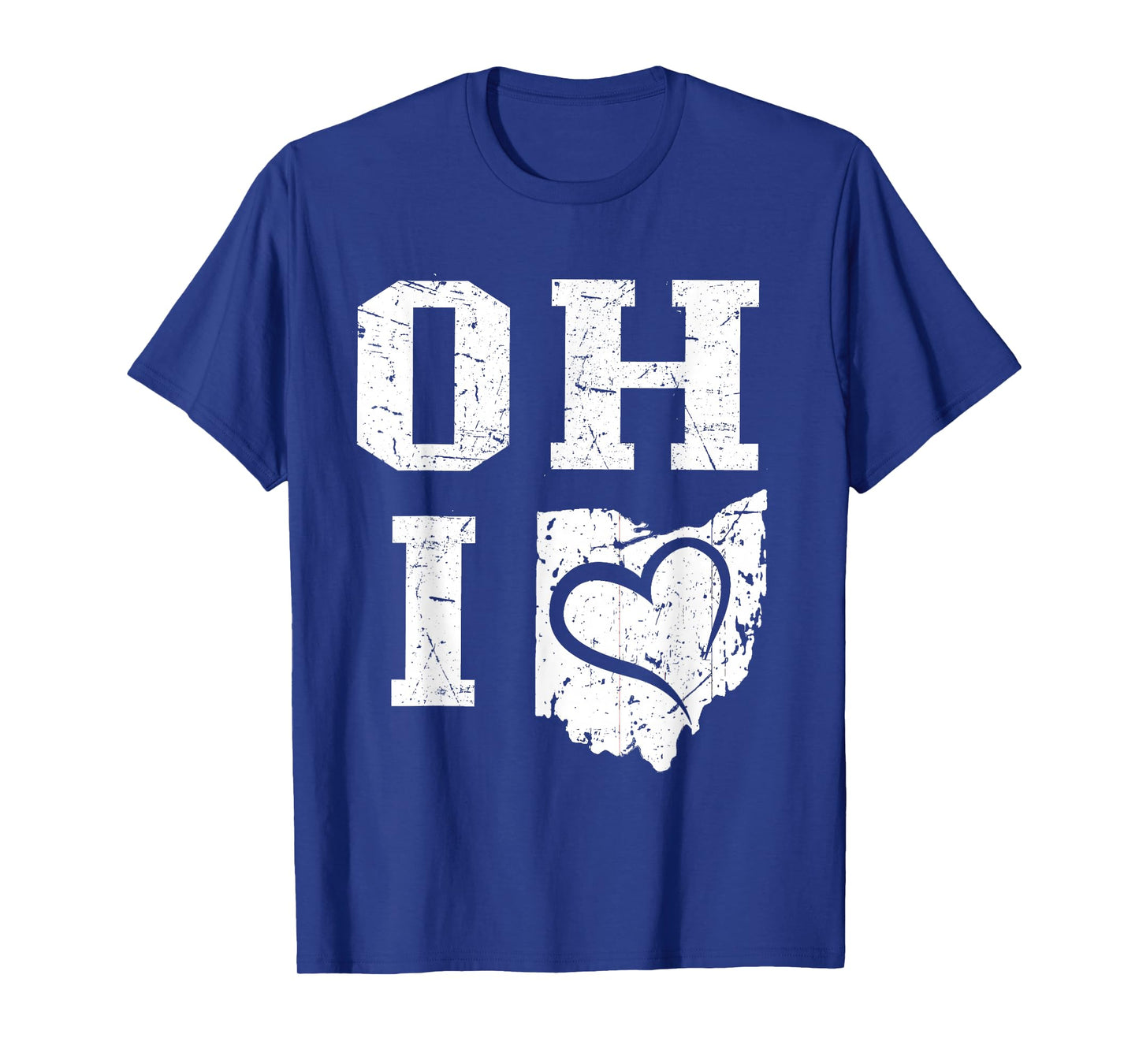 Vintage Ohio Map Women Men T-Shirt