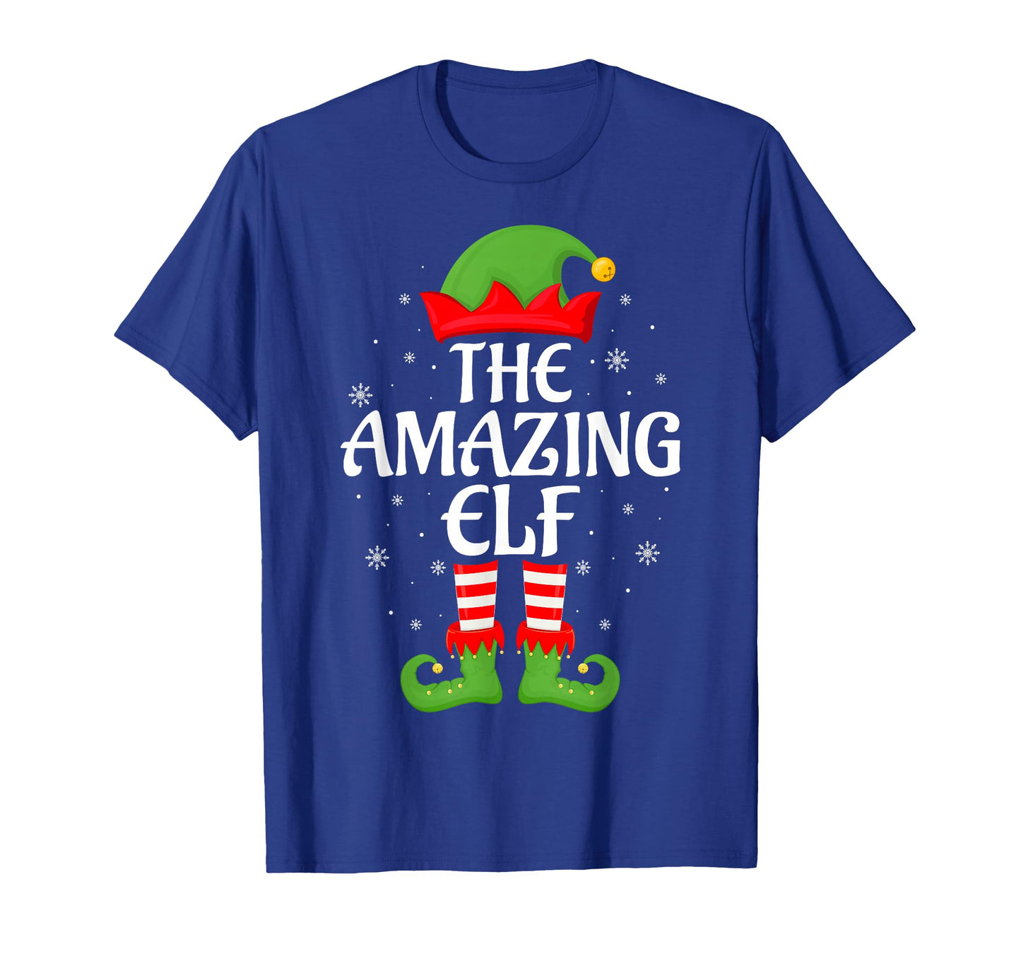 Amazing Elf Xmas Family Matching Elf Squad Christmas T-Shirt