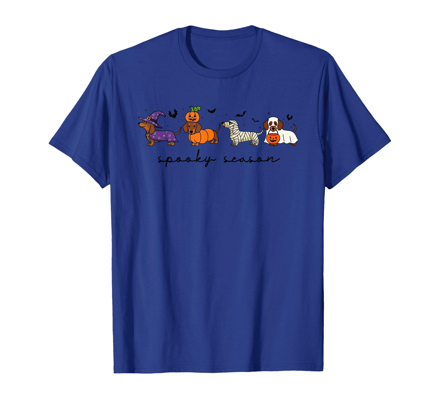 Spooky Season Ghost Dog Funny Halloween Dog Lovers T-Shirt