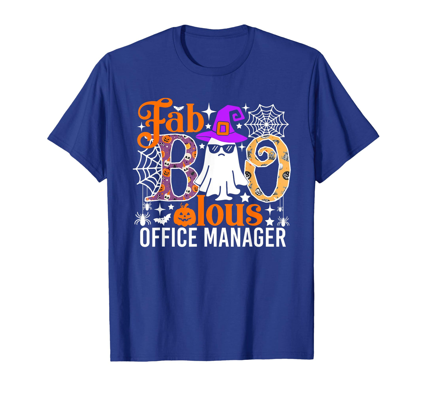 Fab Boo Lous Office Manager Funny Halloween Costume T-Shirt