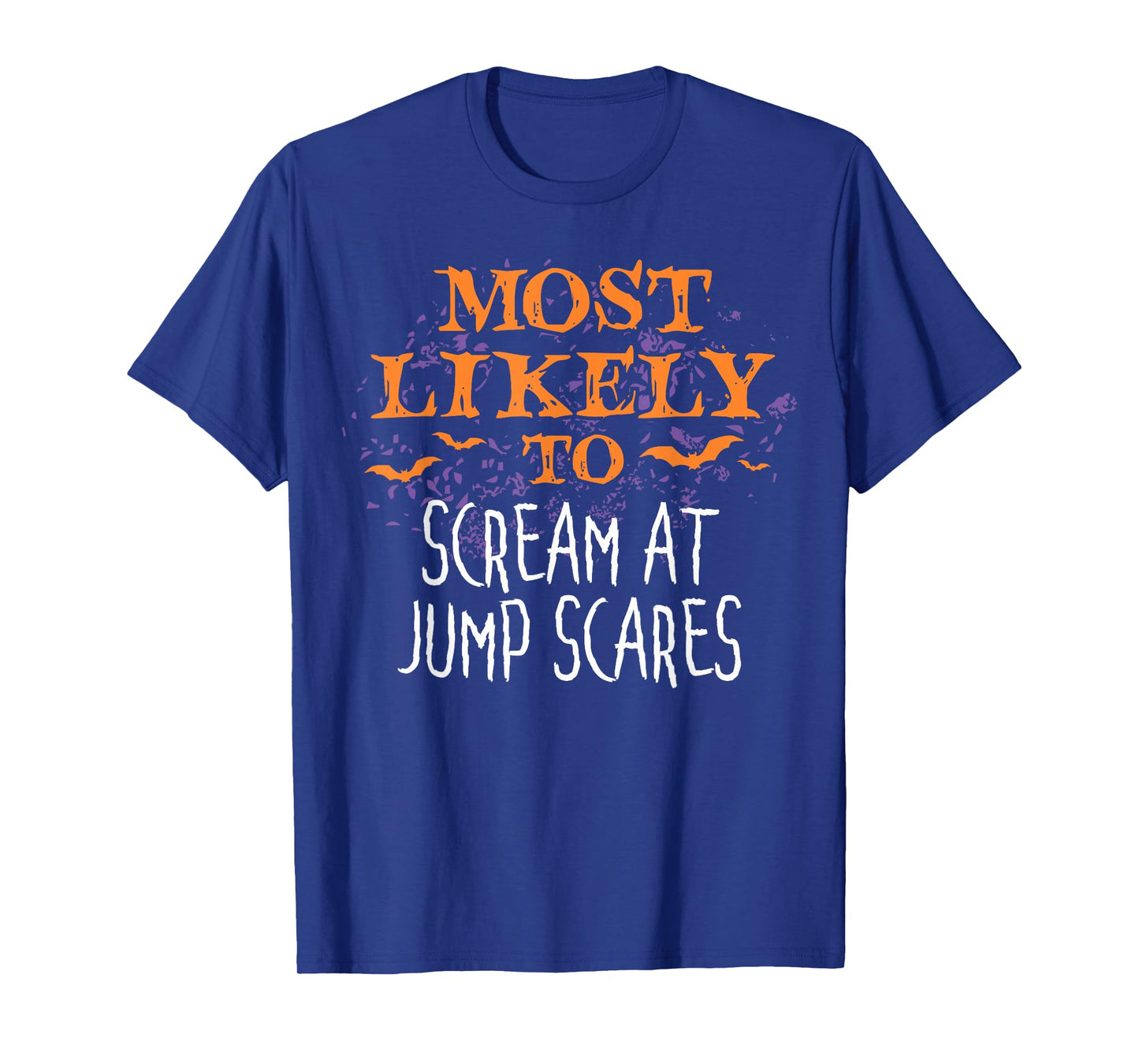Most Likely To Halloween Scream At Jump Scares Matching T-Shirt