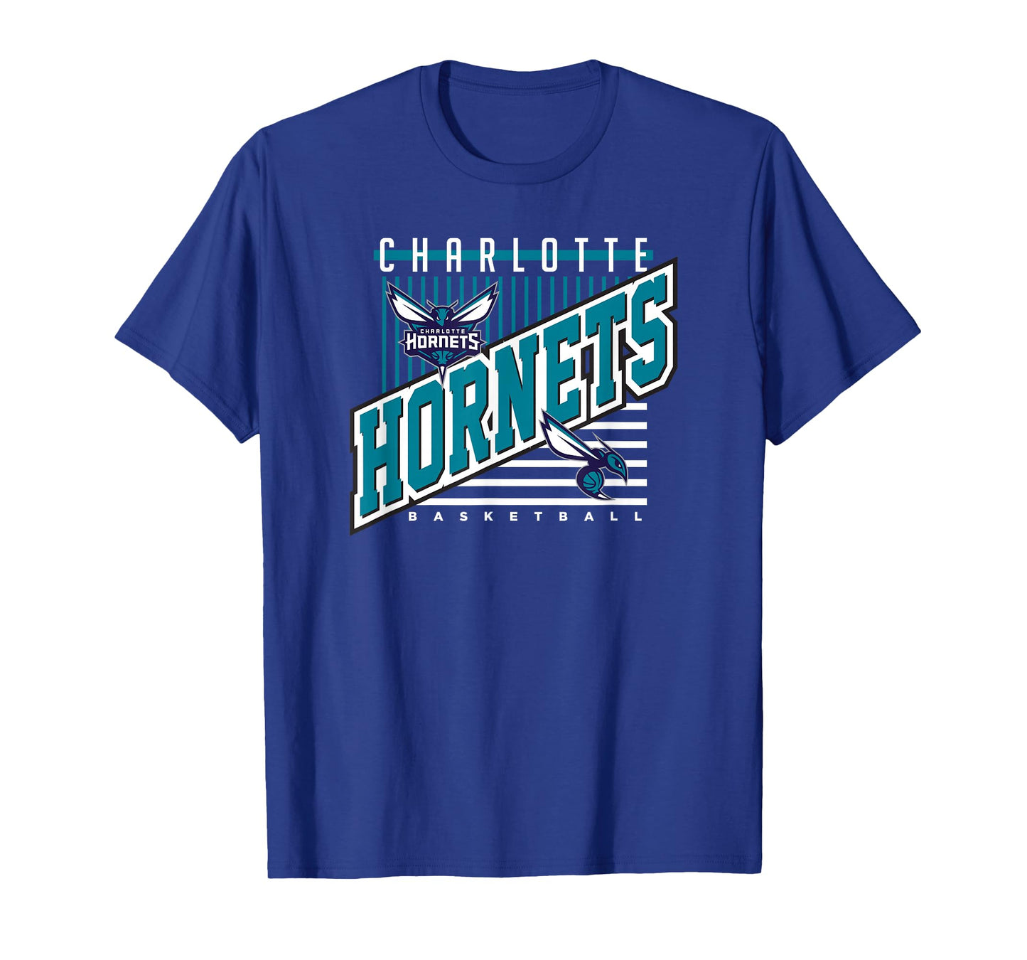Charlotte Hornets NBA Rise Above T-Shirt - Men's, Women's, Kids' Unisex - Black - Small - Short Sleeve - Classic Fit - Polyester 100% - Imported - Sports Fan T-Shirt
