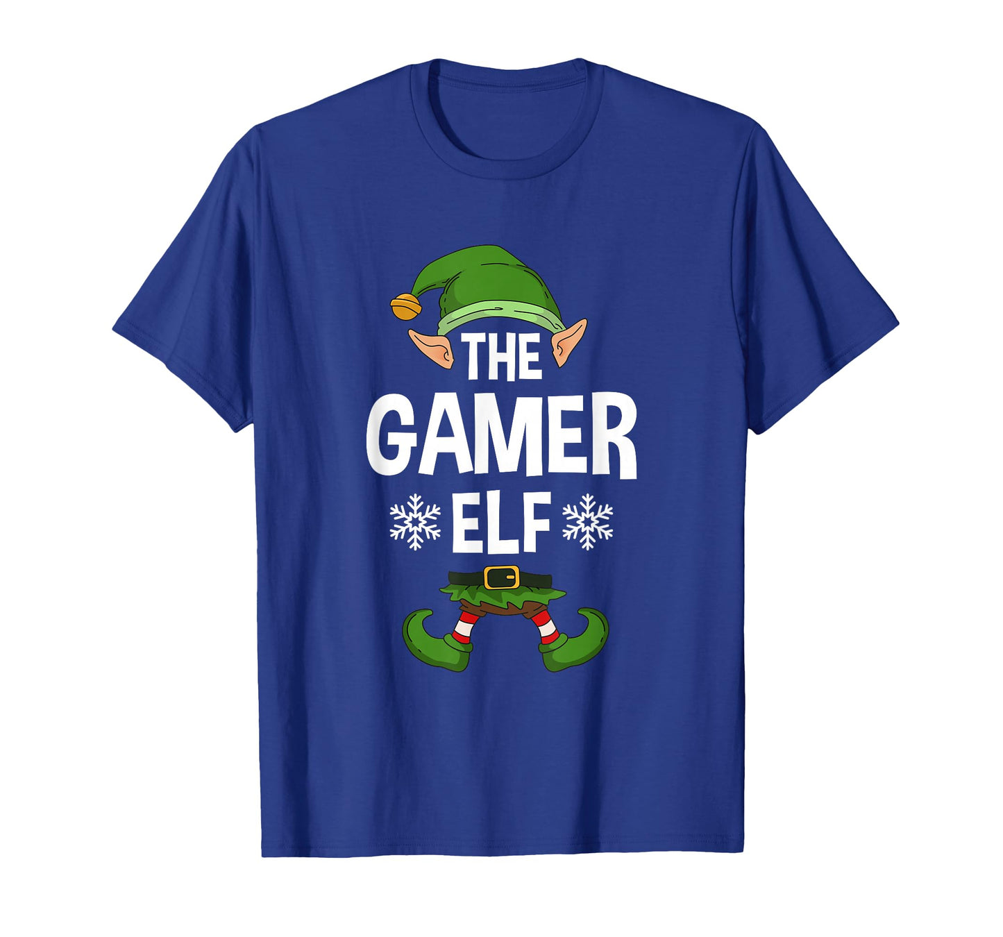 The Gamer Elf Party Family Group Matching X-Mas Gaming Quote T-Shirt