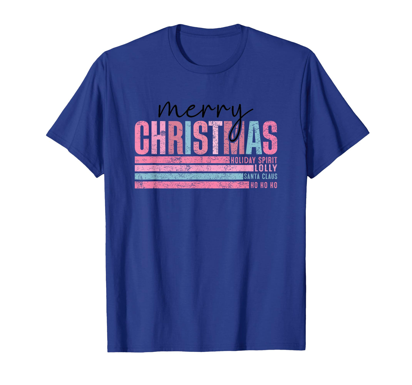 Christmas Holiday Spirit Lolly Santa Claus No Ho Ho T-Shirt