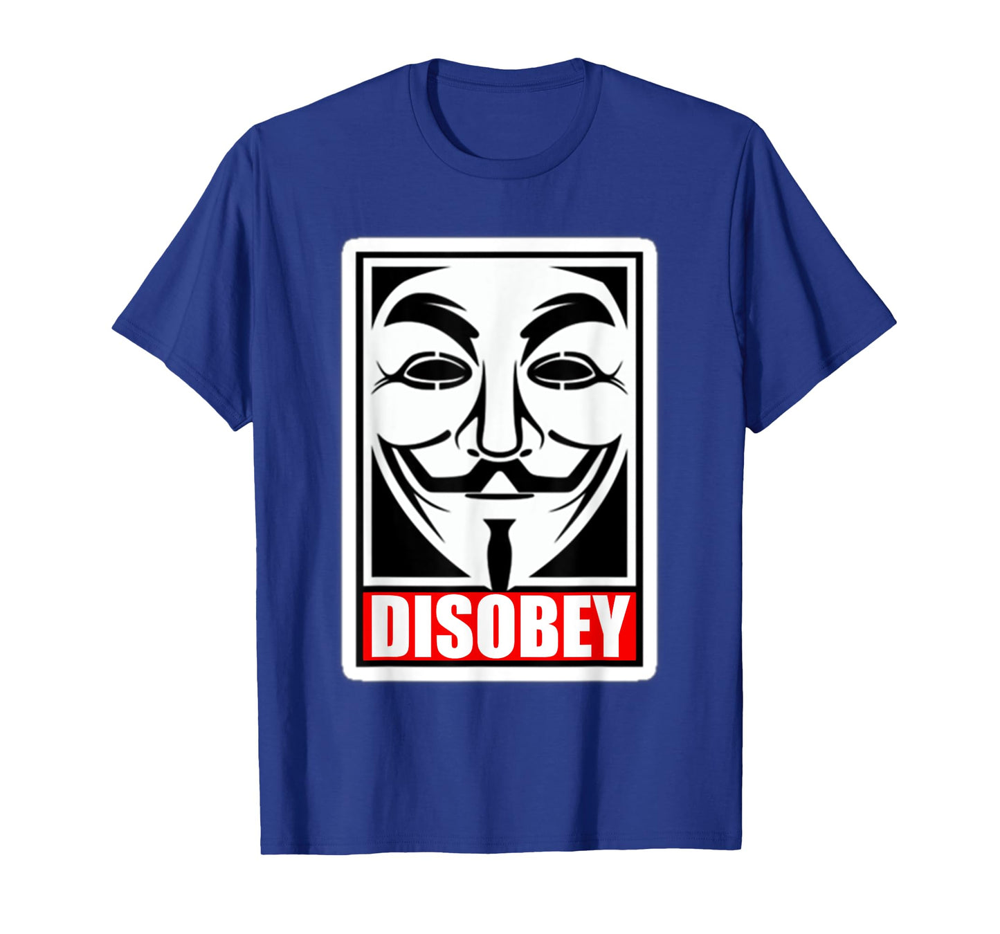 DISOBEY T-Shirt Disobedience Anonymous Revolution T-Shirt