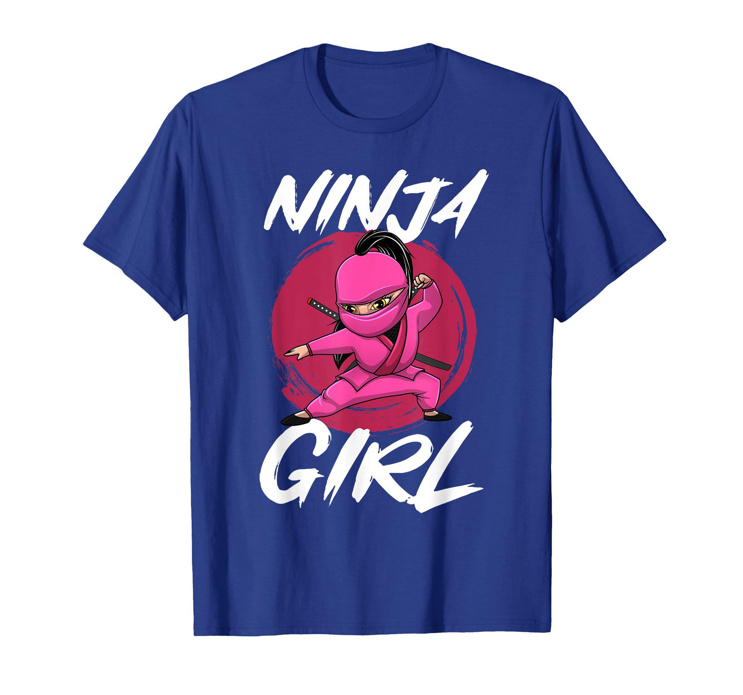Cool Ninja Art For Women Girls Shinobi Ninja Training Ninja T-Shirt