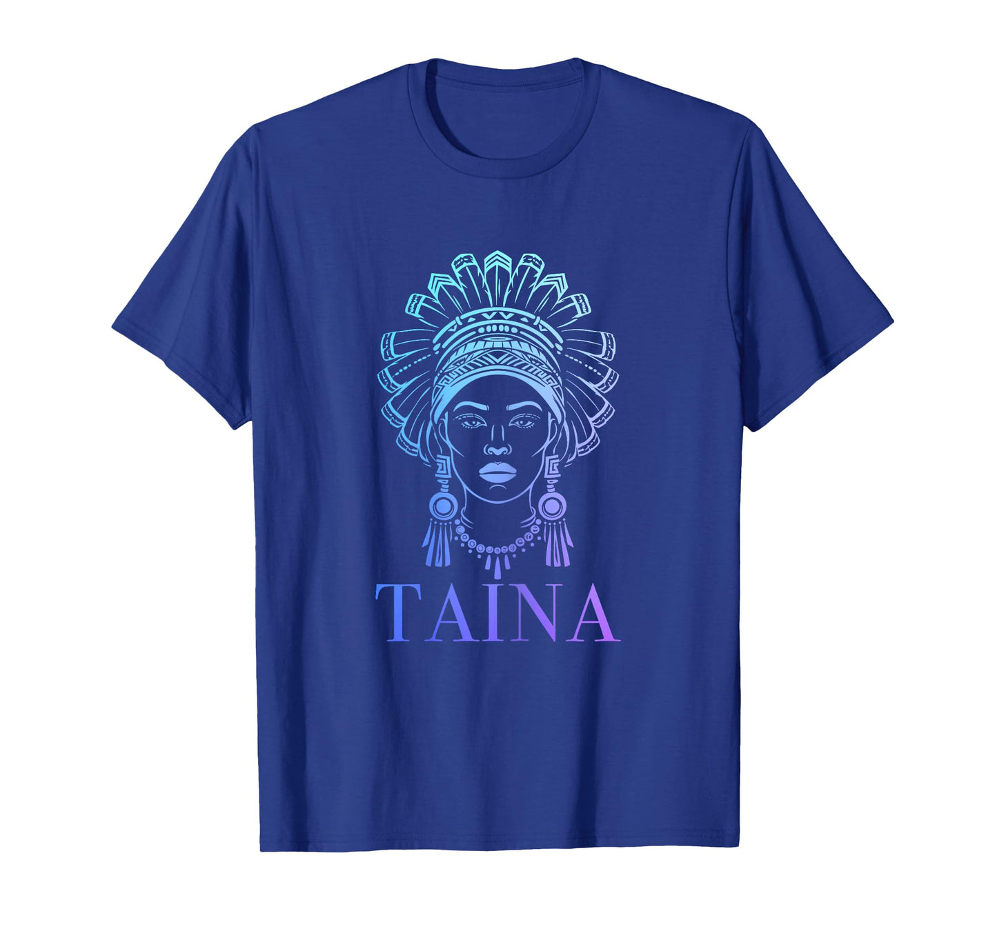 Taina Taino Woman Boricua Boriken Indigenous Puerto Rican T-Shirt