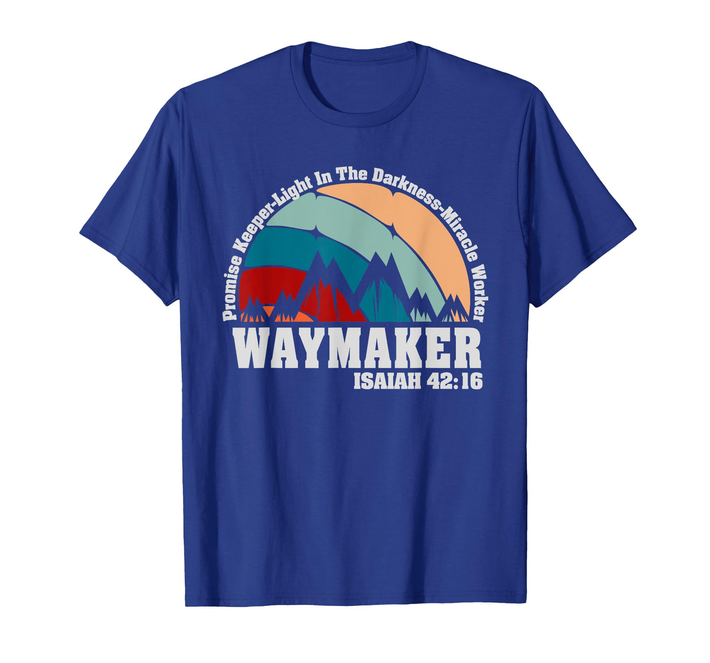 Waymaker Vintage Promise Keeper Miracle Worker Christian T-Shirt
