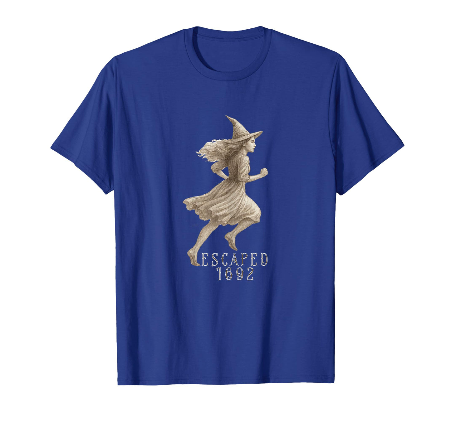 Escaped 1692 Witch, Salem Witch Trials Inspired, Feminist T-Shirt