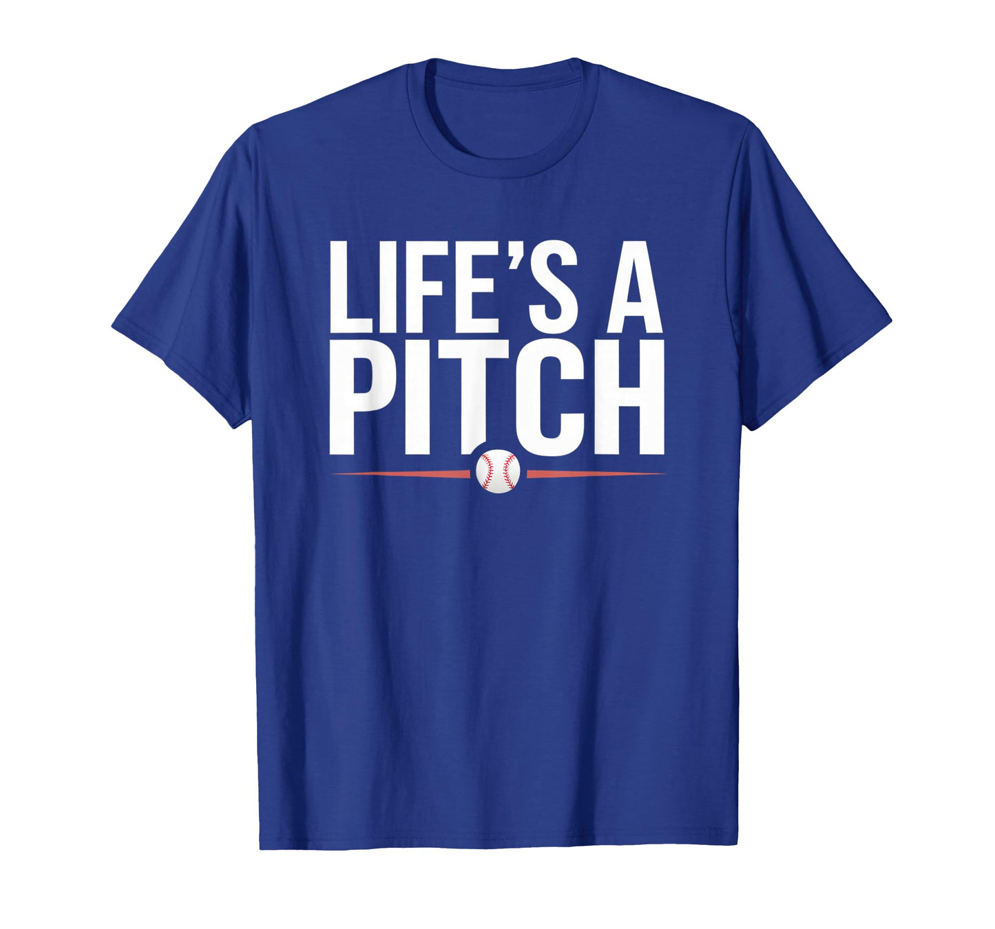 Baseball Life's A Pitch Family Matching T-Shirt