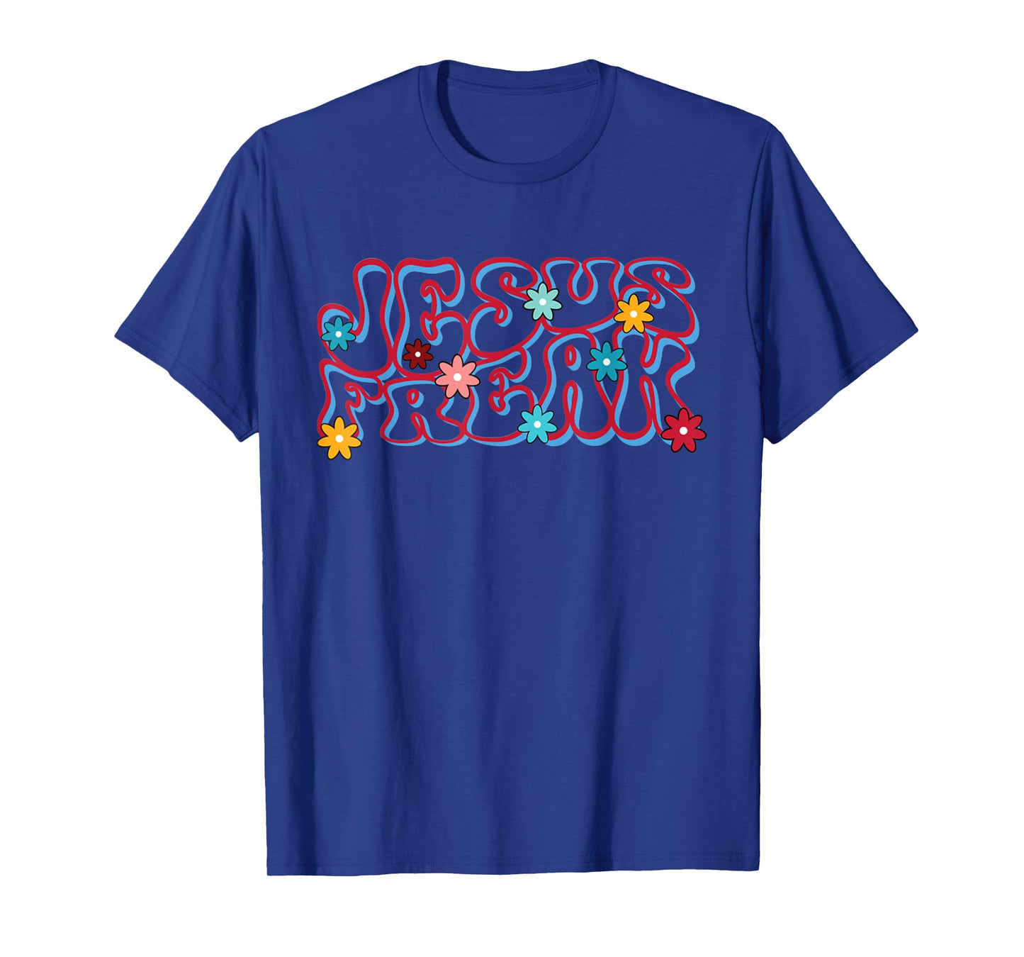 Vintage 70's Retro Jesus Freak Christian Bible Verse T-Shirt