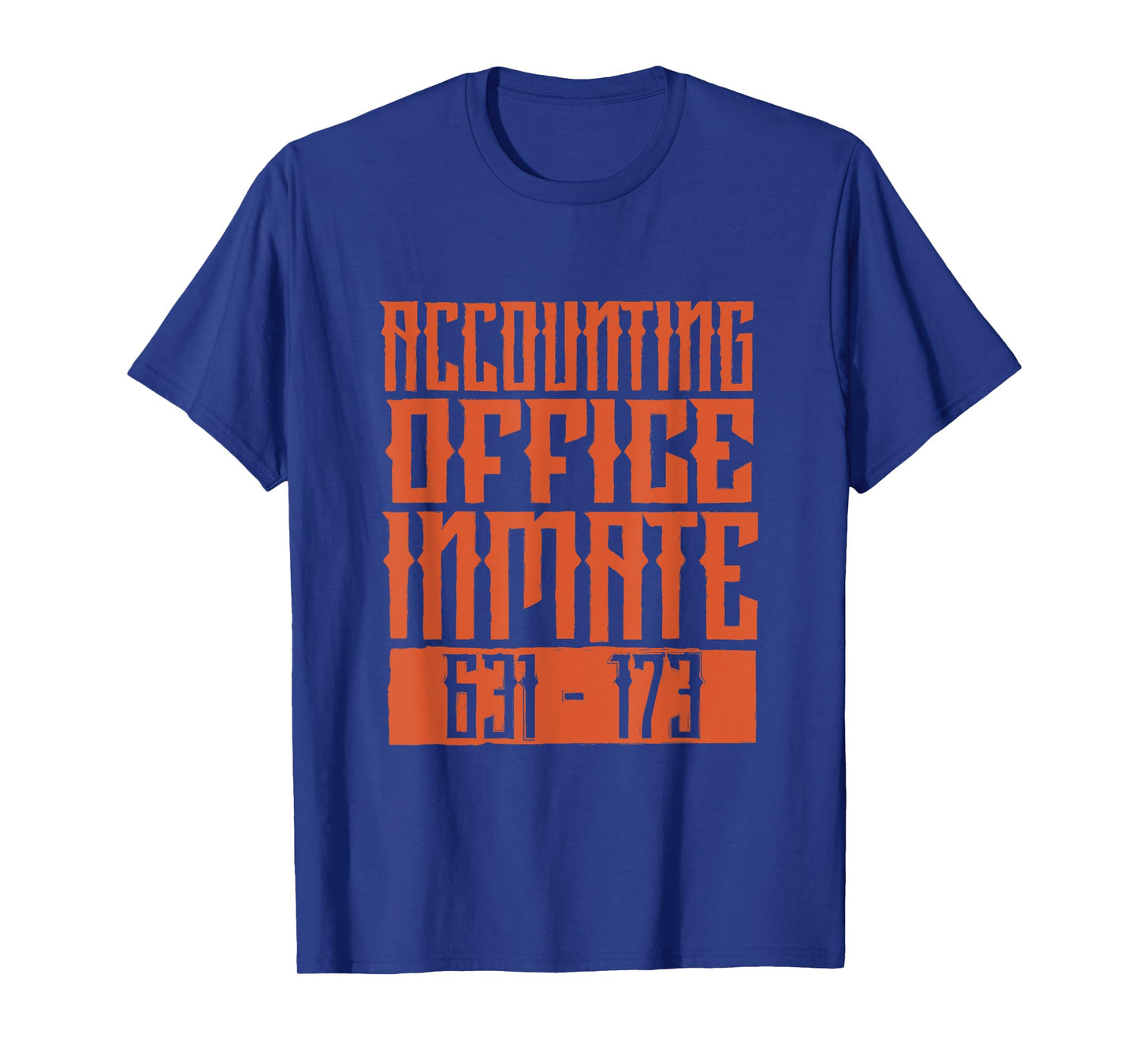 Accounting Office Inmate Jail Halloween Costume T-Shirt
