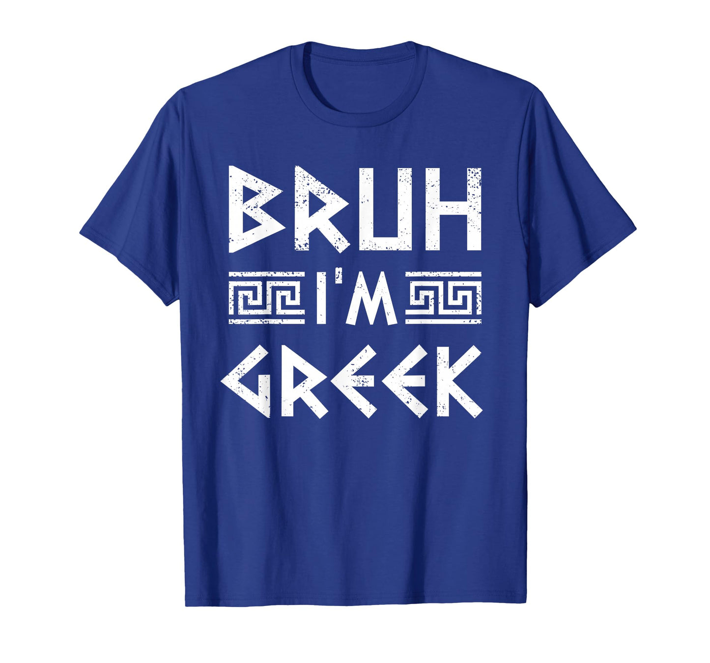 Bruh I'm Greek Funny Ancient Greek Festival Greek Boys T-Shirt