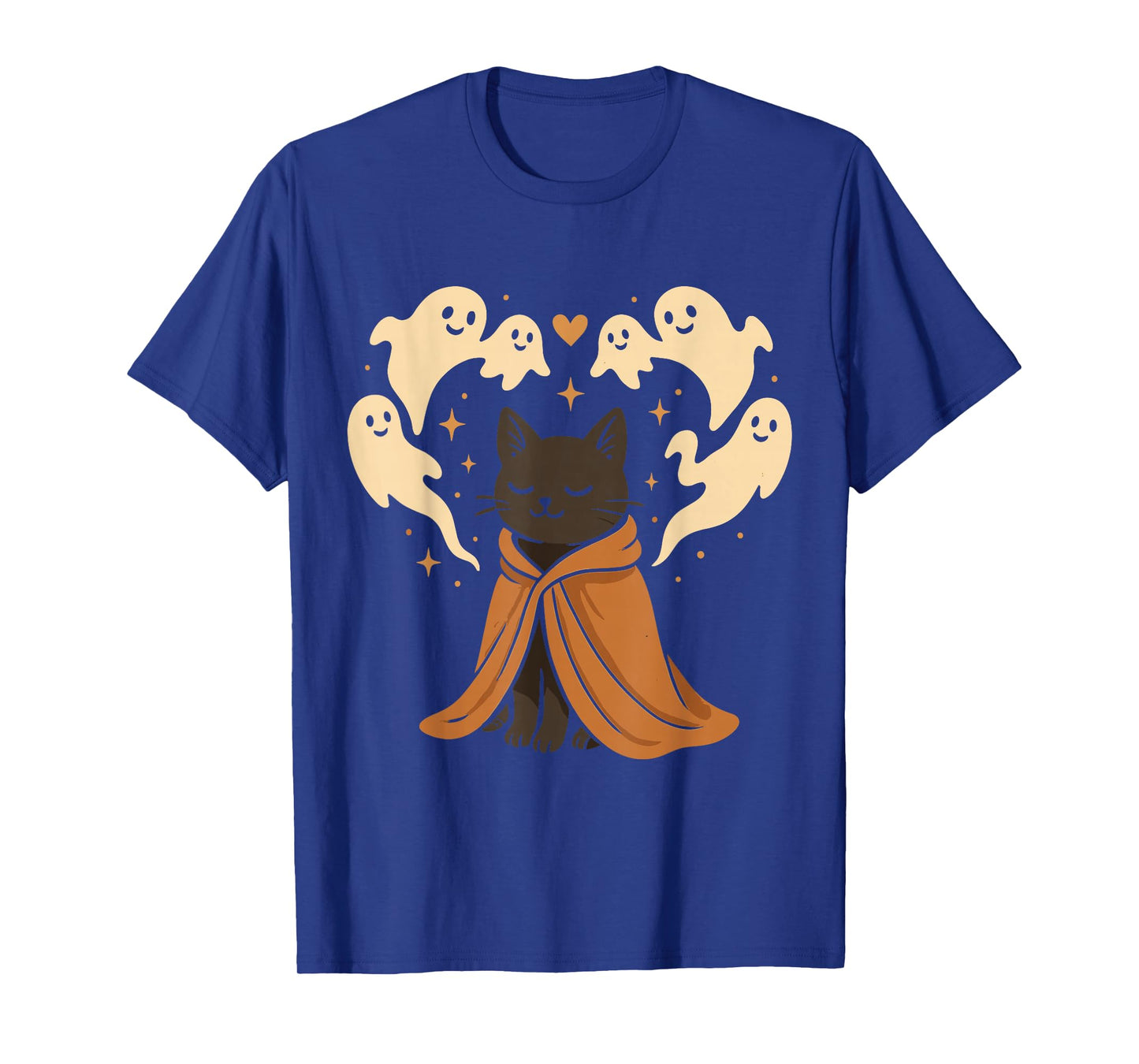 Cat Meme Spooky Cute Black Halloween T-Shirt
