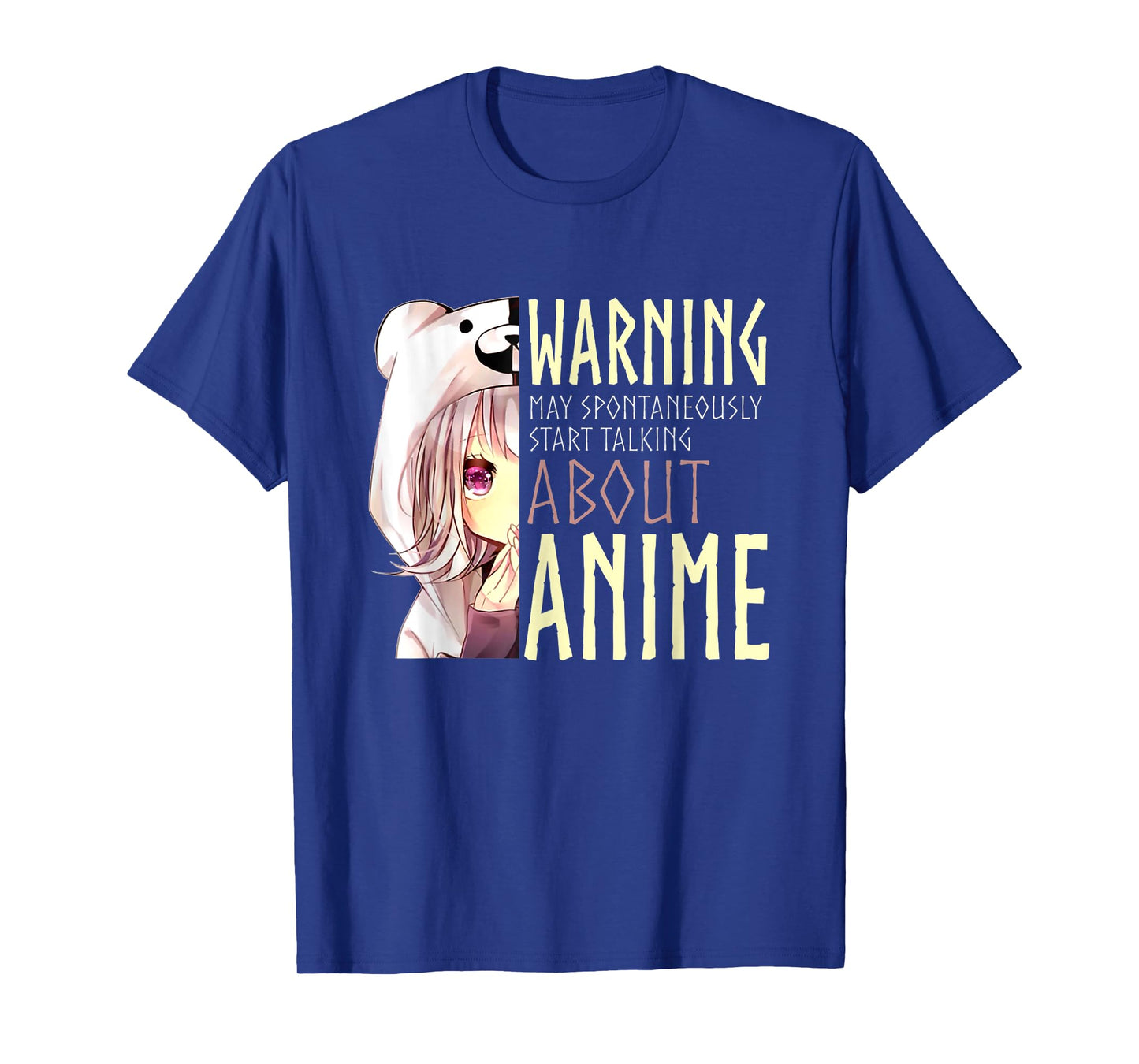 Warning May Spontaneously Start Talking About Anime T-Shirt