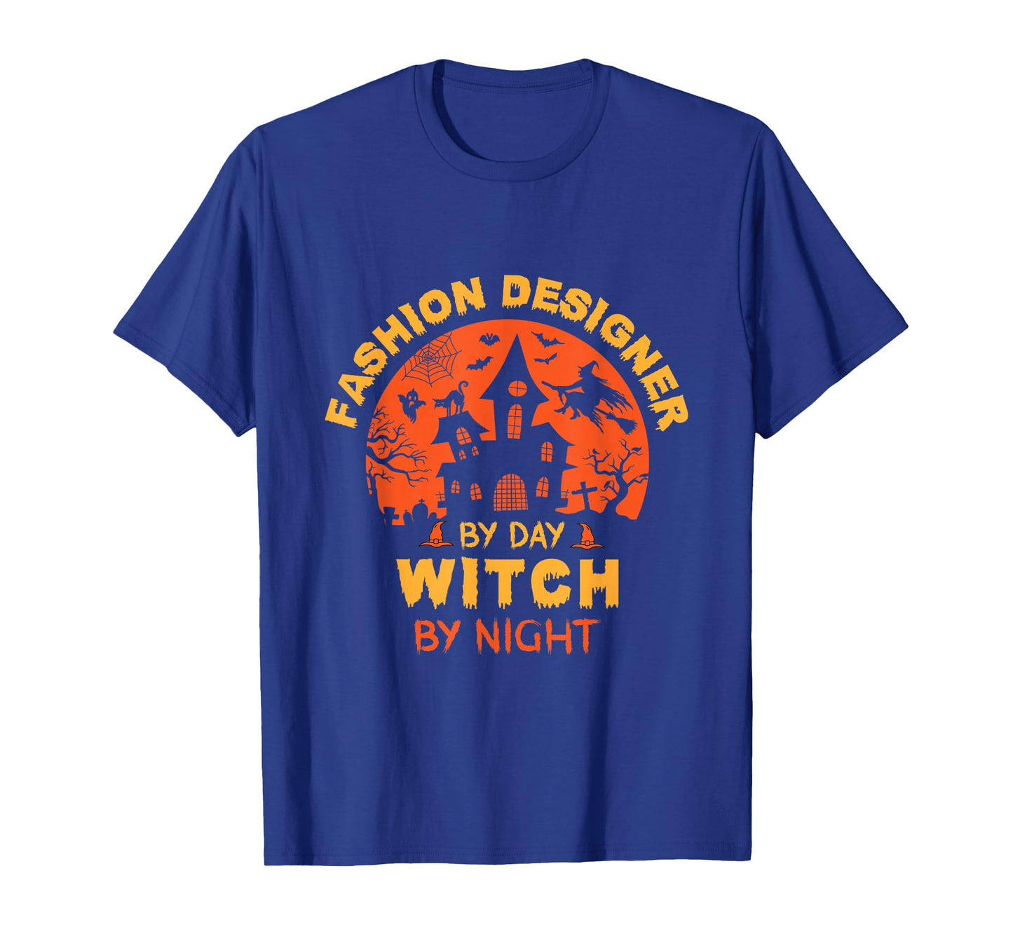 Fashion Designer by Day Witch by Night Funny Halloween T-Shirt