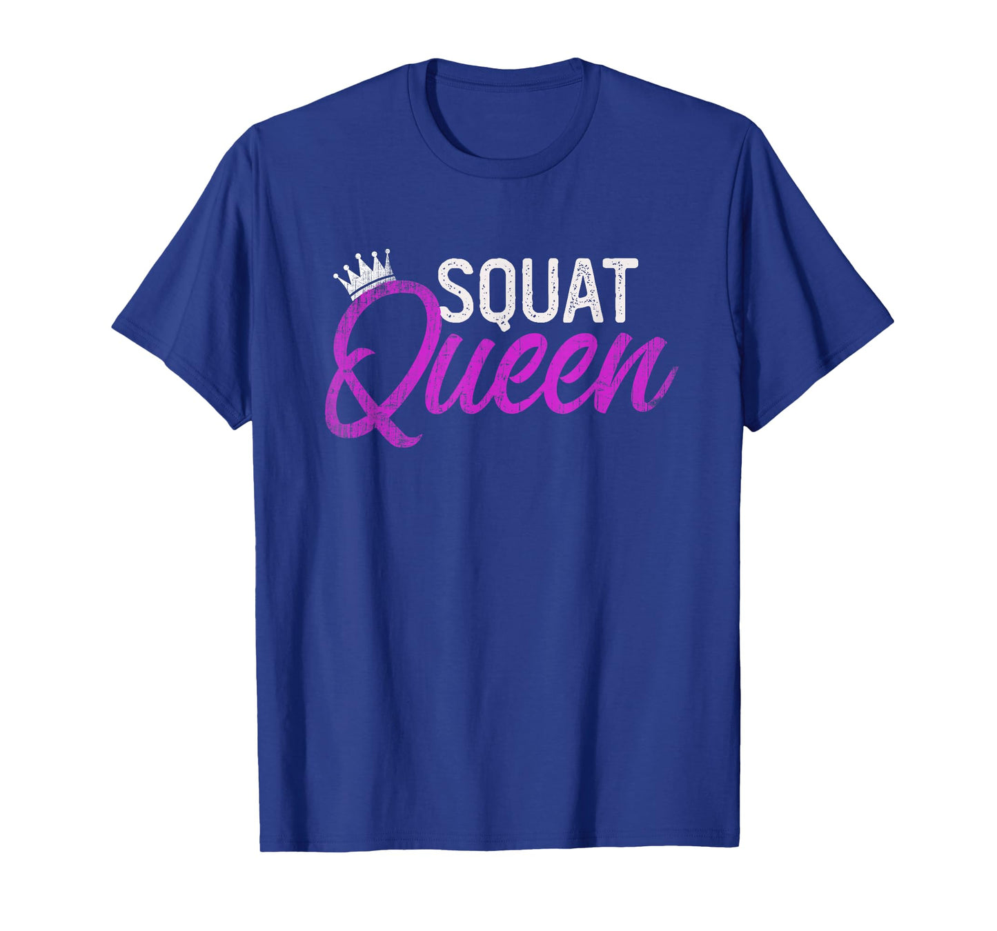 Funny SQUAT QUEEN Personal Trainer Fitness Girl Coach Gym T-Shirt