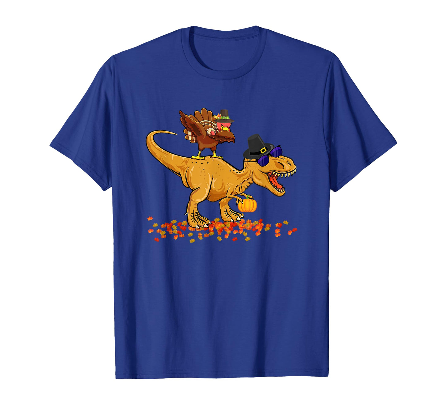 Thanksgiving Dinosaur Dabbing Turkey T-Rex Turkey Saurus Rex T-Shirt