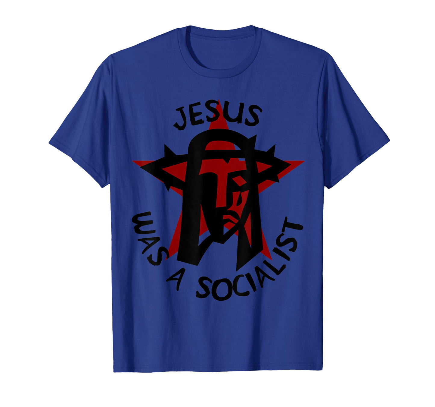 Jesus Was A Socialist Red Star - Liberation Theology T-Shirt