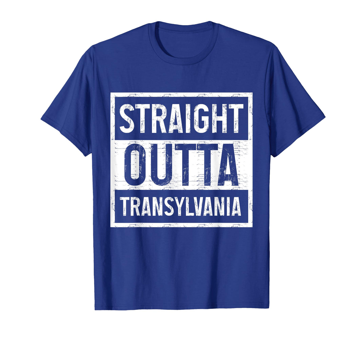 Straight Outta Transylvania Romania Romanian Pride T-Shirt