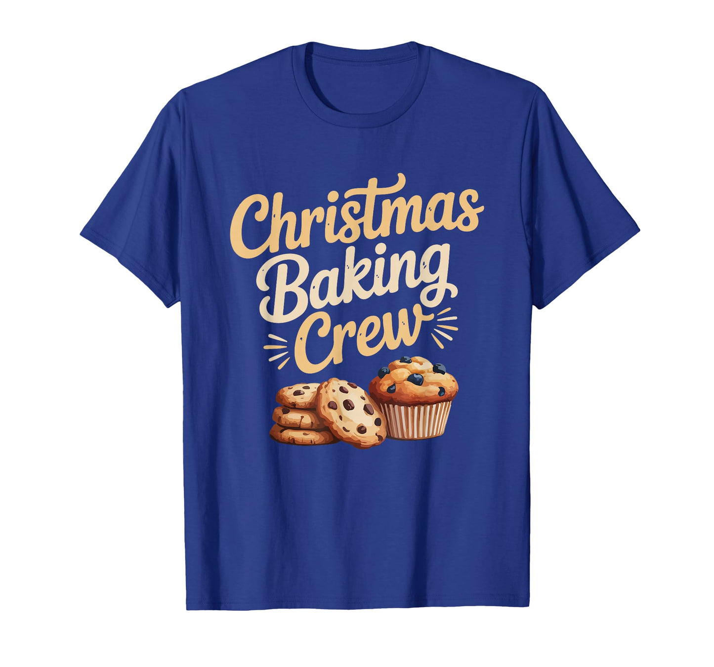 Kawaii Christmas Baking Crew Cookie Santa T-Shirt