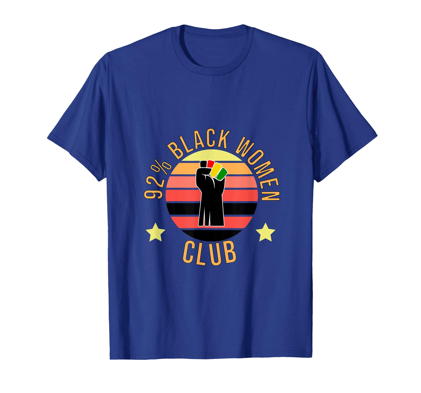 92% Black Woman Club T-Shirt