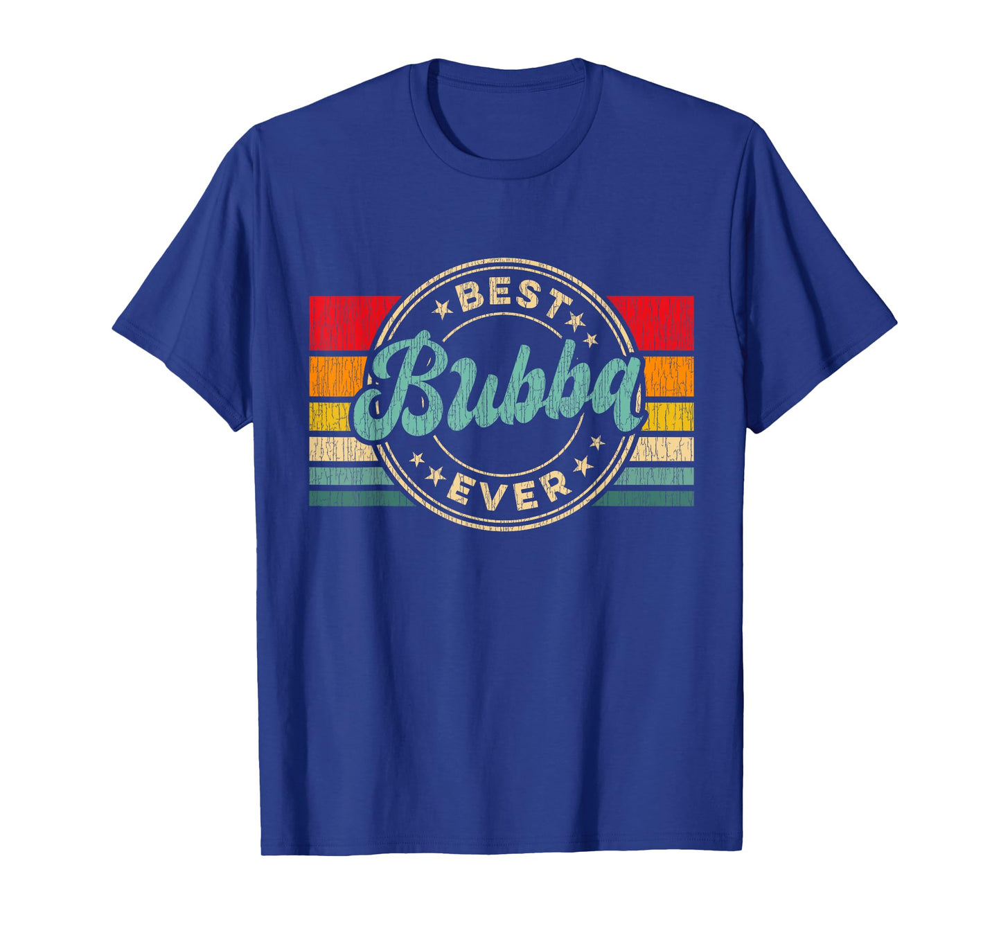 Best Bubba Ever Vintage Retro Father's Day Gift T-Shirt