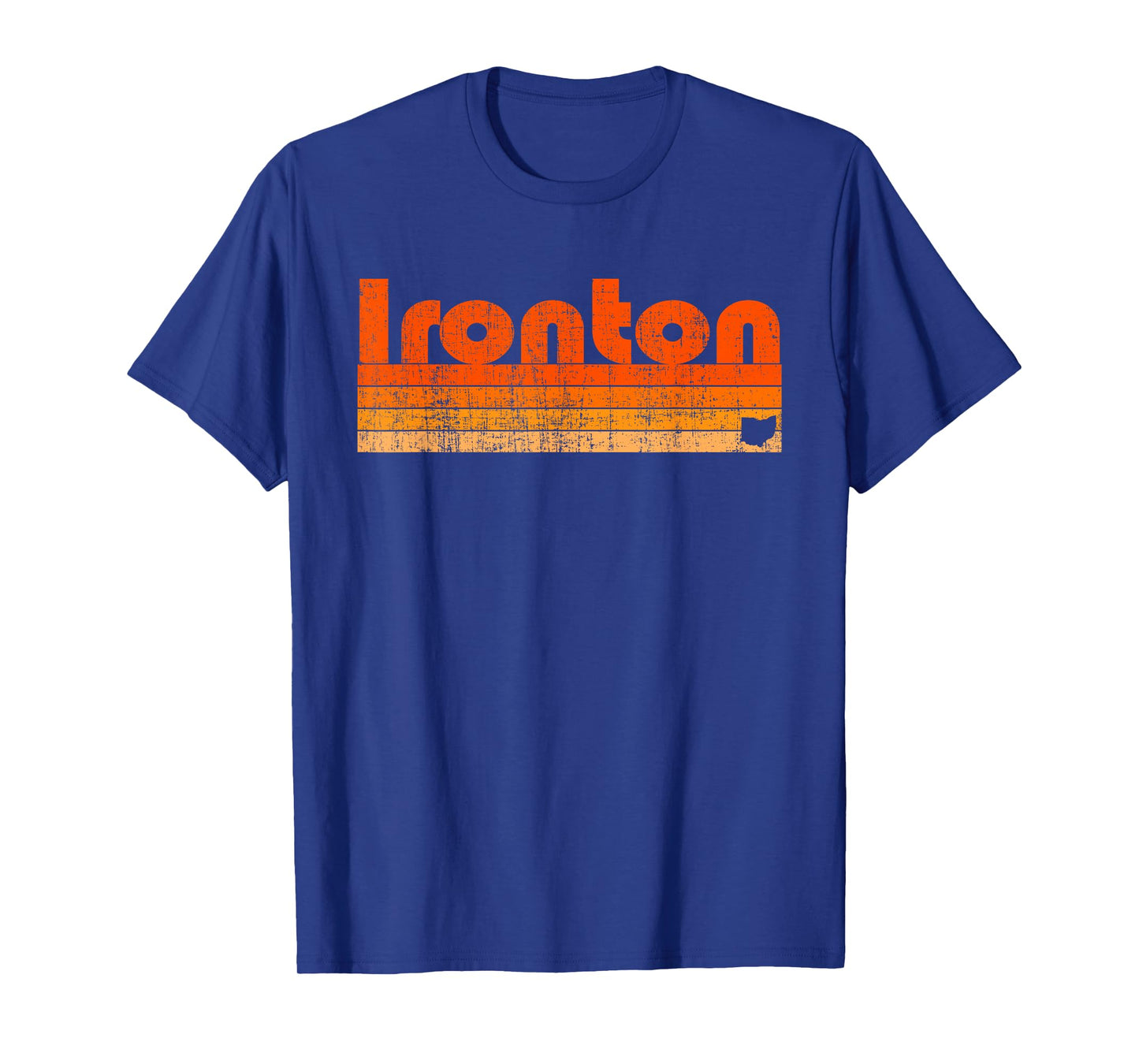 Ironton, Ohio Retro 80s Style T-Shirt