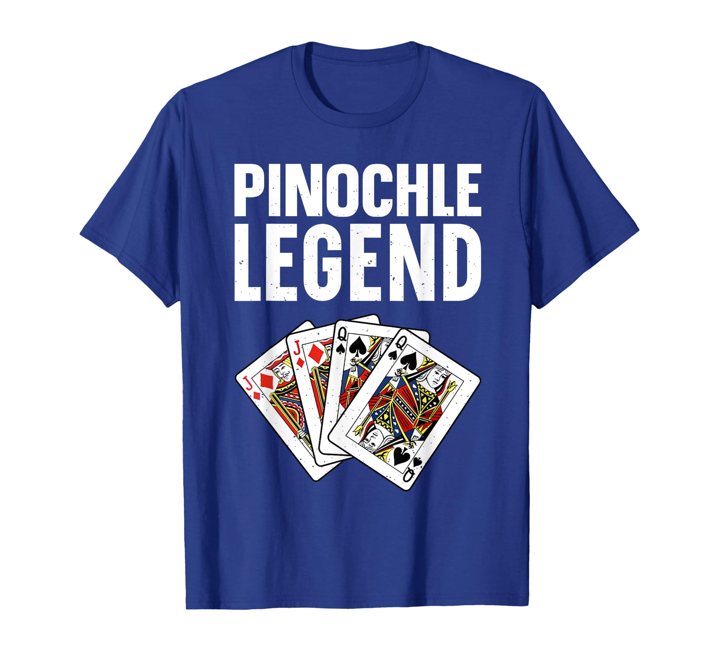 Funny Pinochle Art For Men Women Card Game Pinochle Players T-Shirt