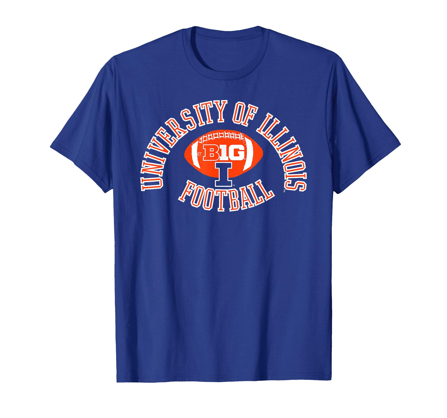 Illinois Fighting Illini Big 10 Football Huddle Navy T-Shirt