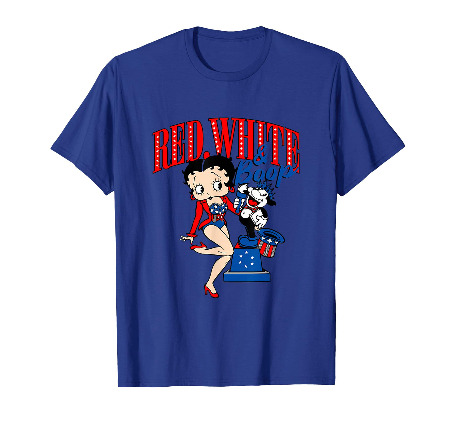 Betty Boop 4th Of July Red White & Boop T-Shirt