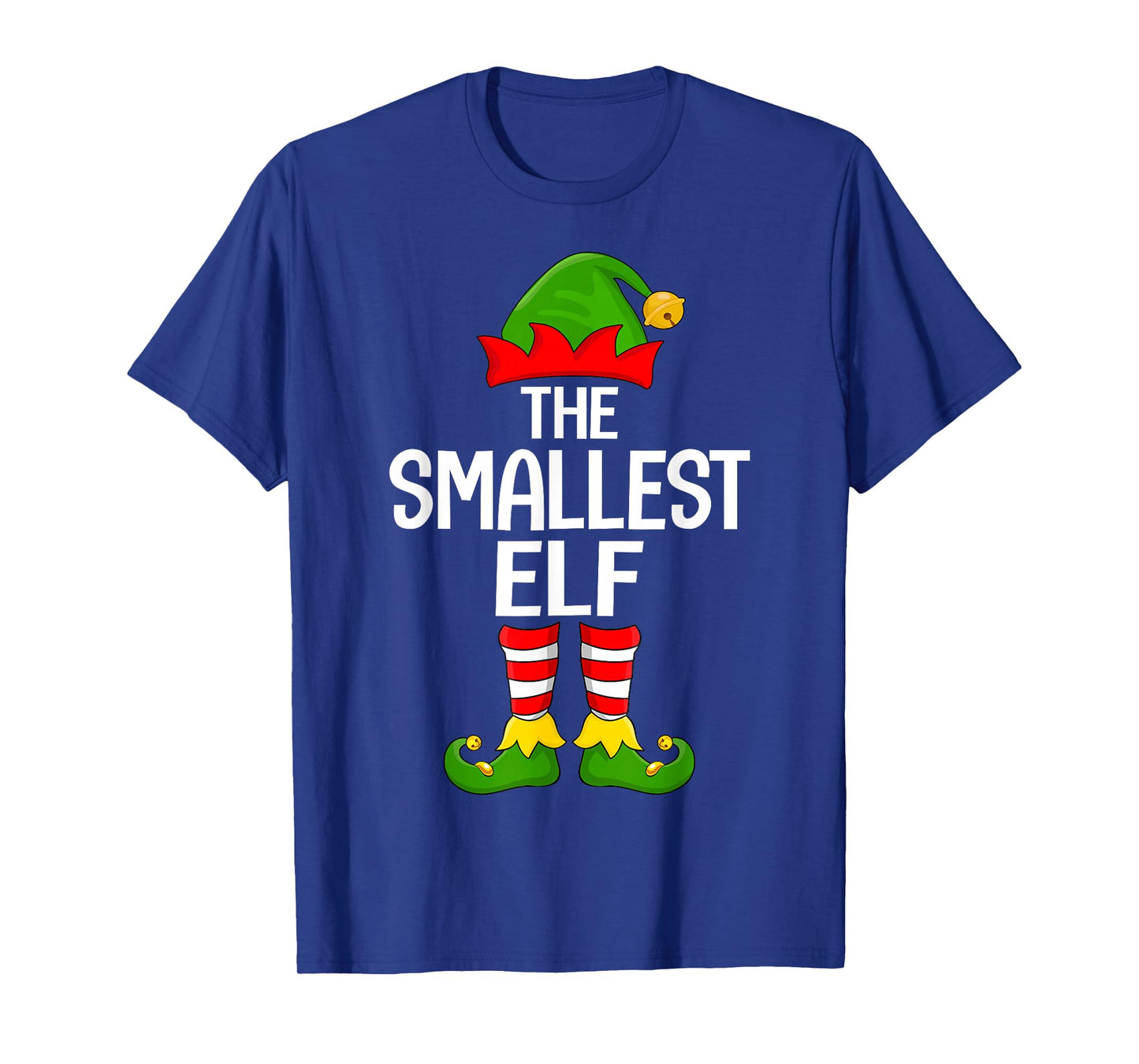 Smallest Elf Xmas Matching Family Elf Squad Christmas T-Shirt