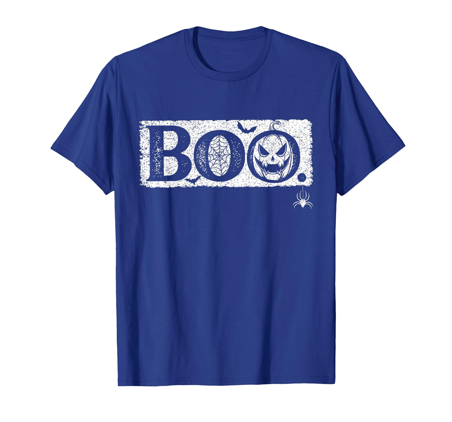 Vintage Halloween Pumpkin Boo Funny Costume Men Women Kids T-Shirt