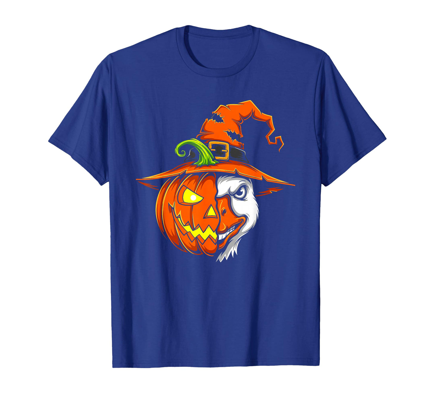 Goose Pumpkin Jack O Lantern Halloween Kids Mens Womens T-Shirt