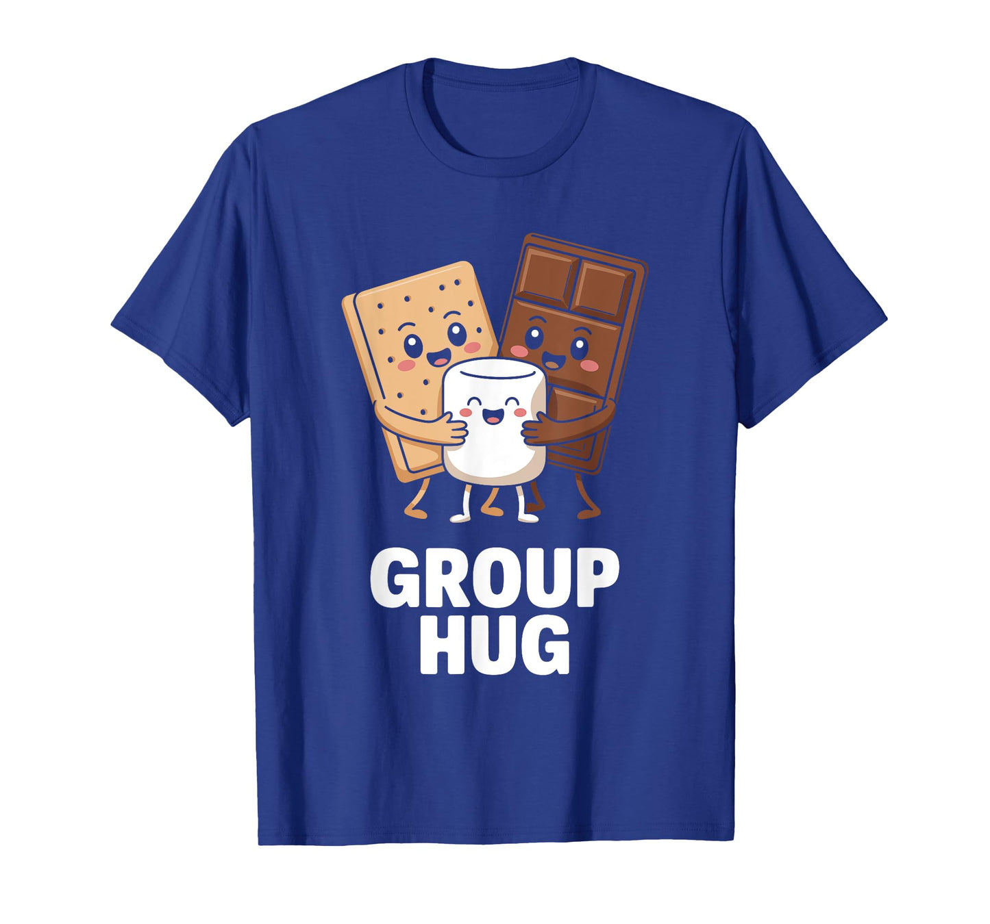 S'more Fun Camping Marshmallow Group Hug Campfire T-Shirt