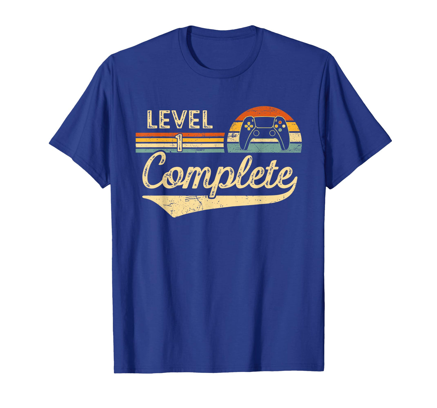 Level 1 Complete Vintage 1st Wedding Anniversary T-Shirt