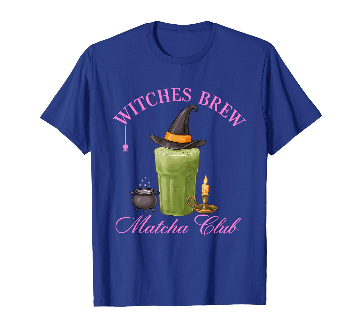 Witches Brew Matcha Club Halloween Quote T-Shirt