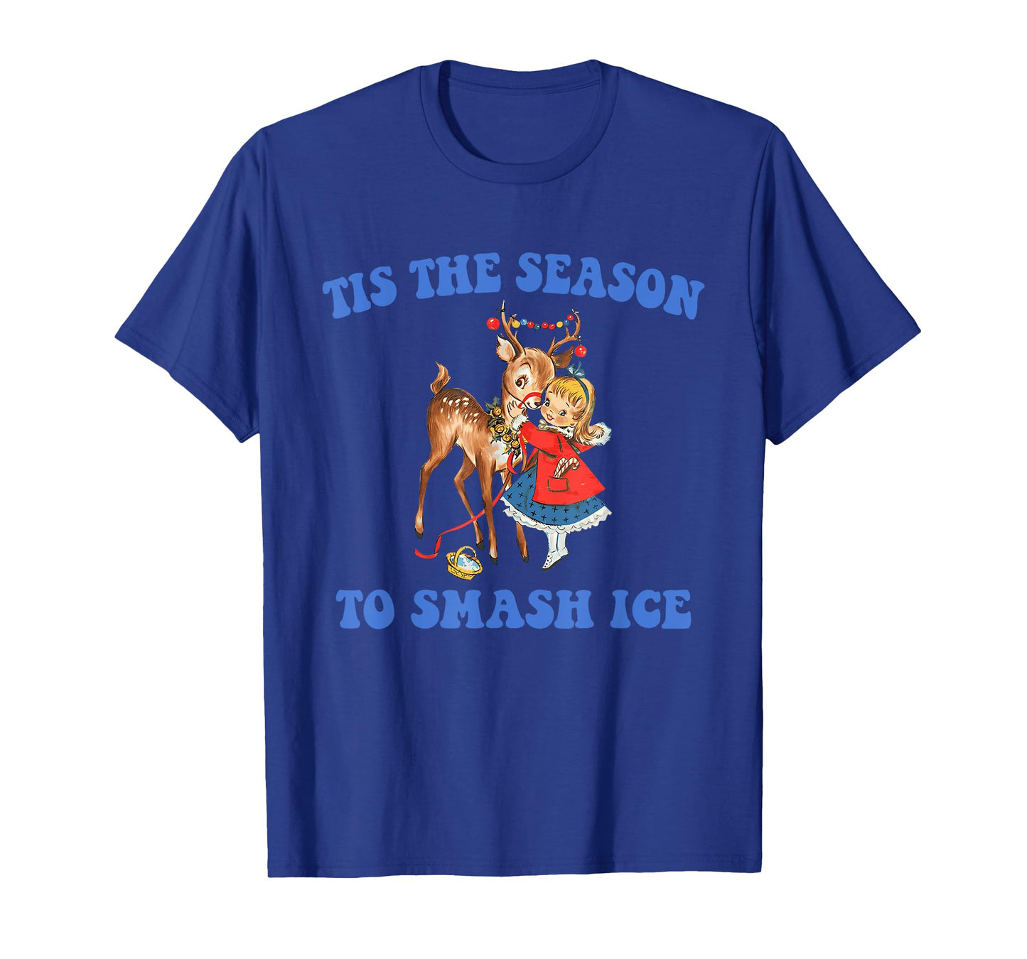 Tis The Season to Smash Ice Merry Christmas Design T-Shirt