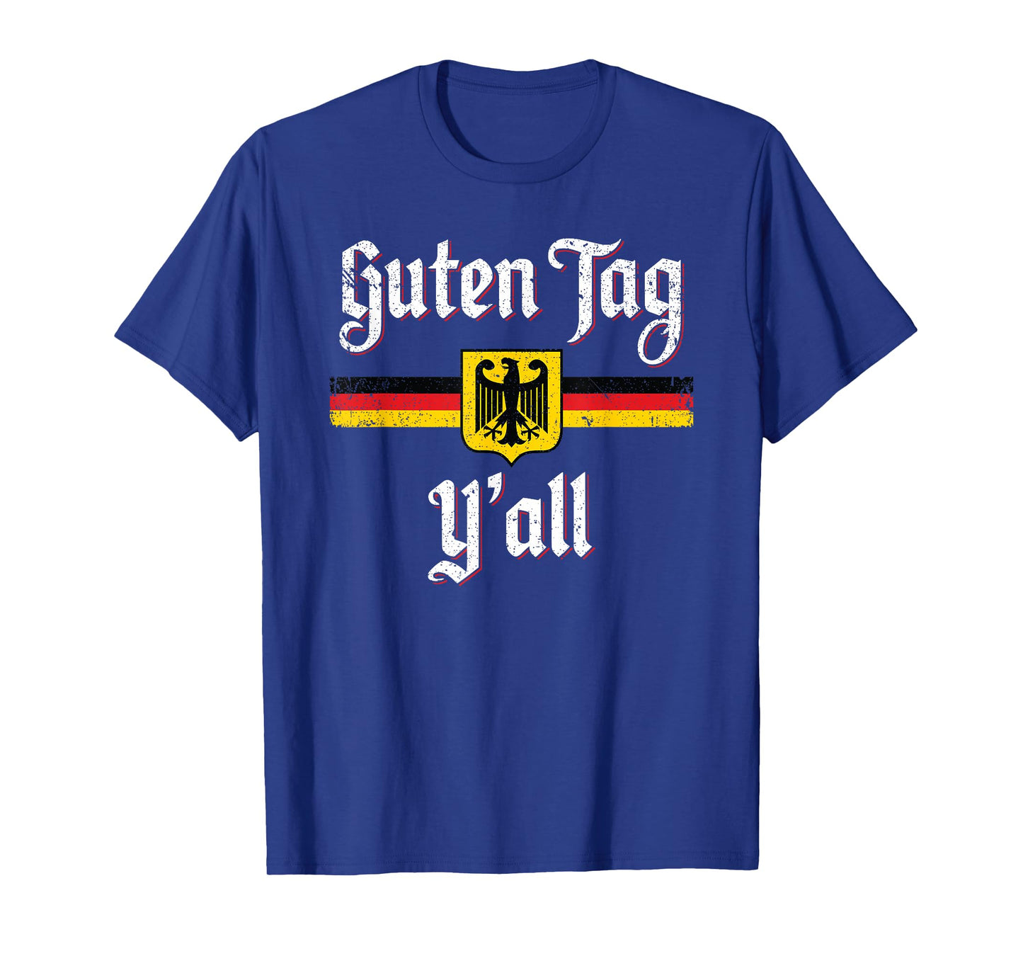 Oktoberfest German Flag Prost Guten Tag Y'all T-Shirt