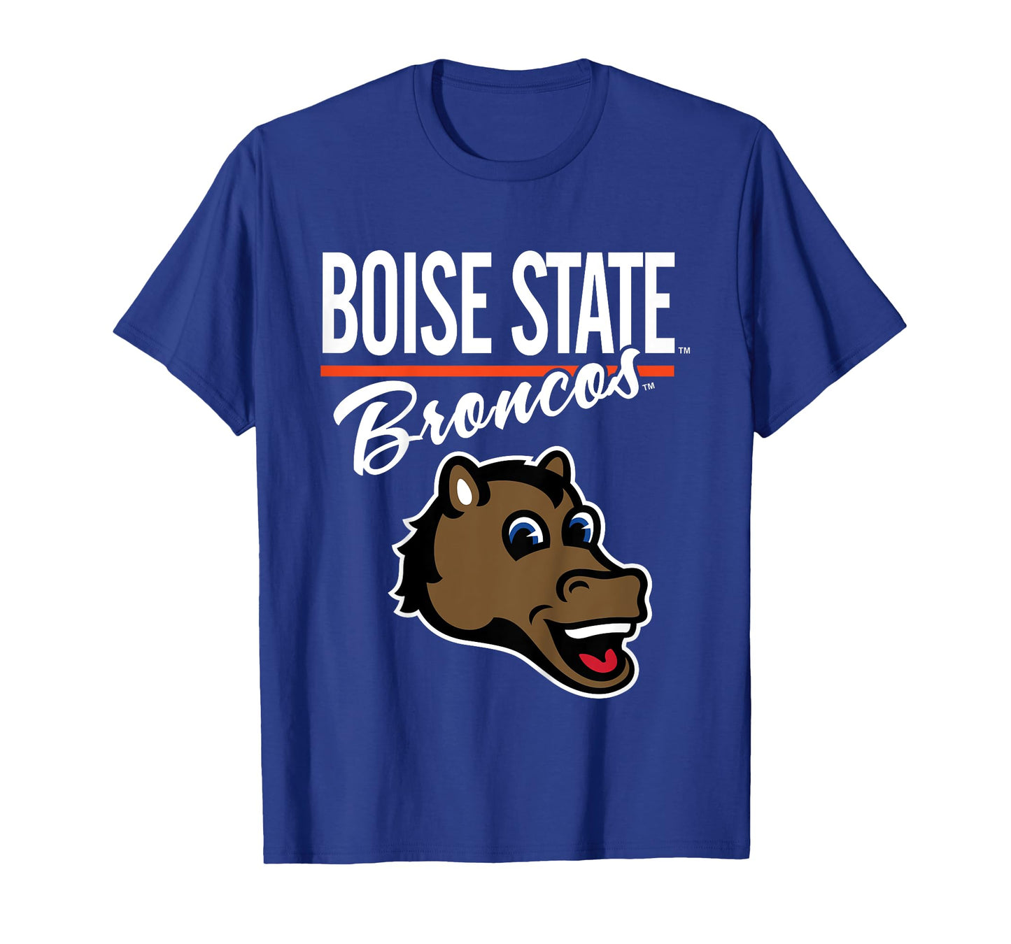 Kids Boise State Broncos Kid's Mascot Royal Officially Licensed T-Shirt