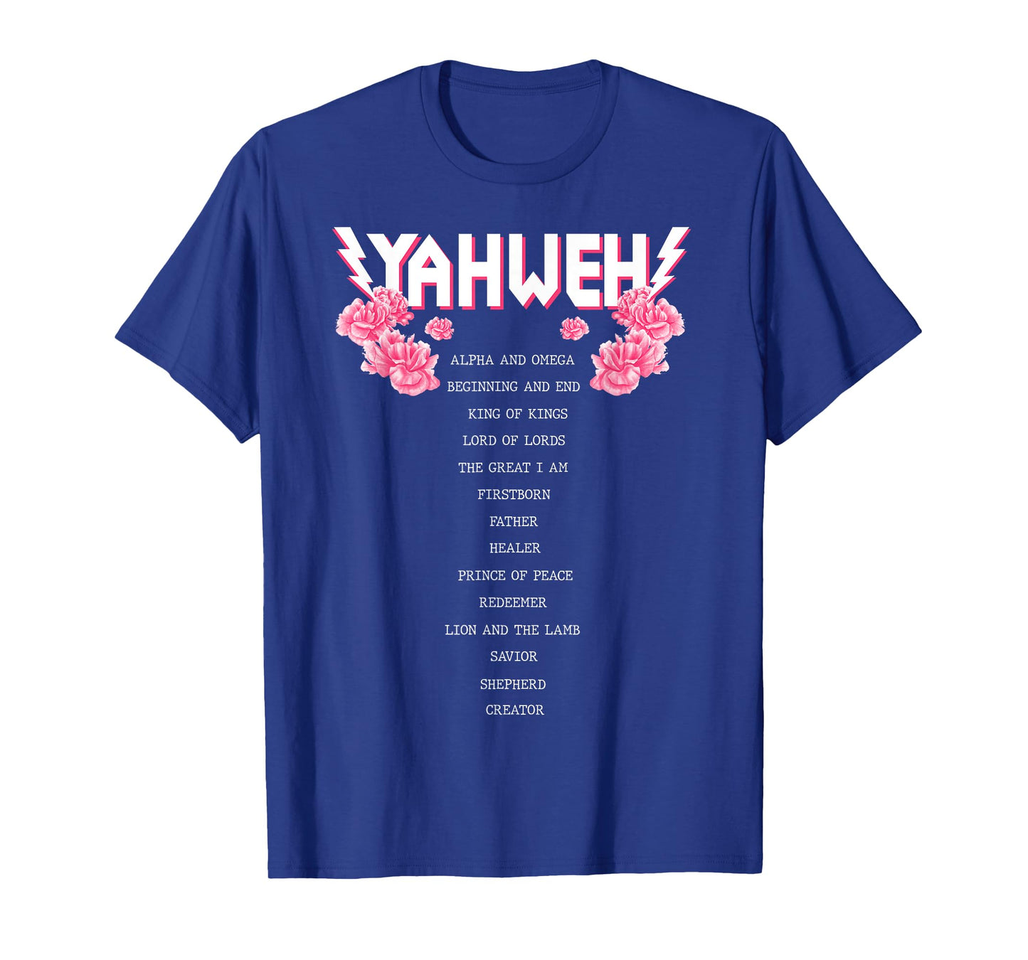 Yahweh Christian Religious YHWH Apparel Men and Women T-Shirt