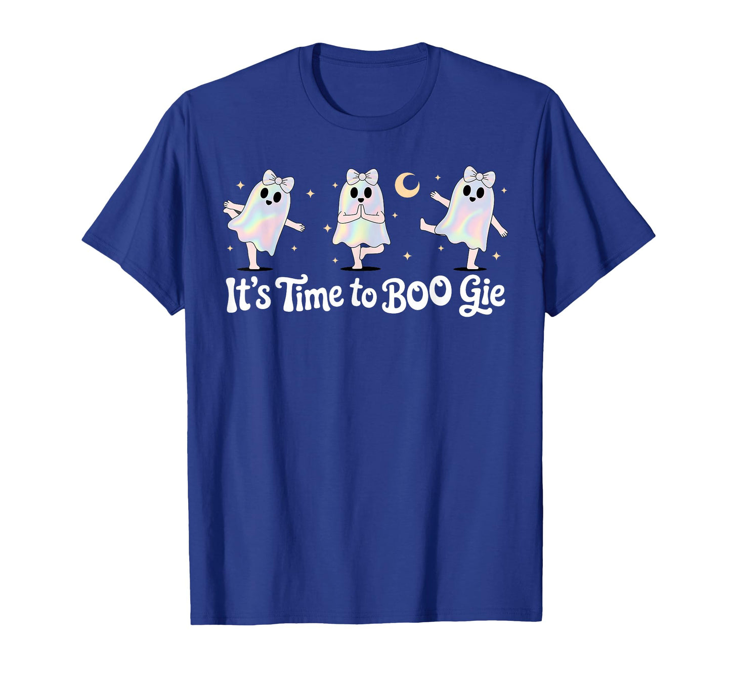 It's Time to Boogie, Girly Coquette Bow Ghost, Disco Ghost T-Shirt