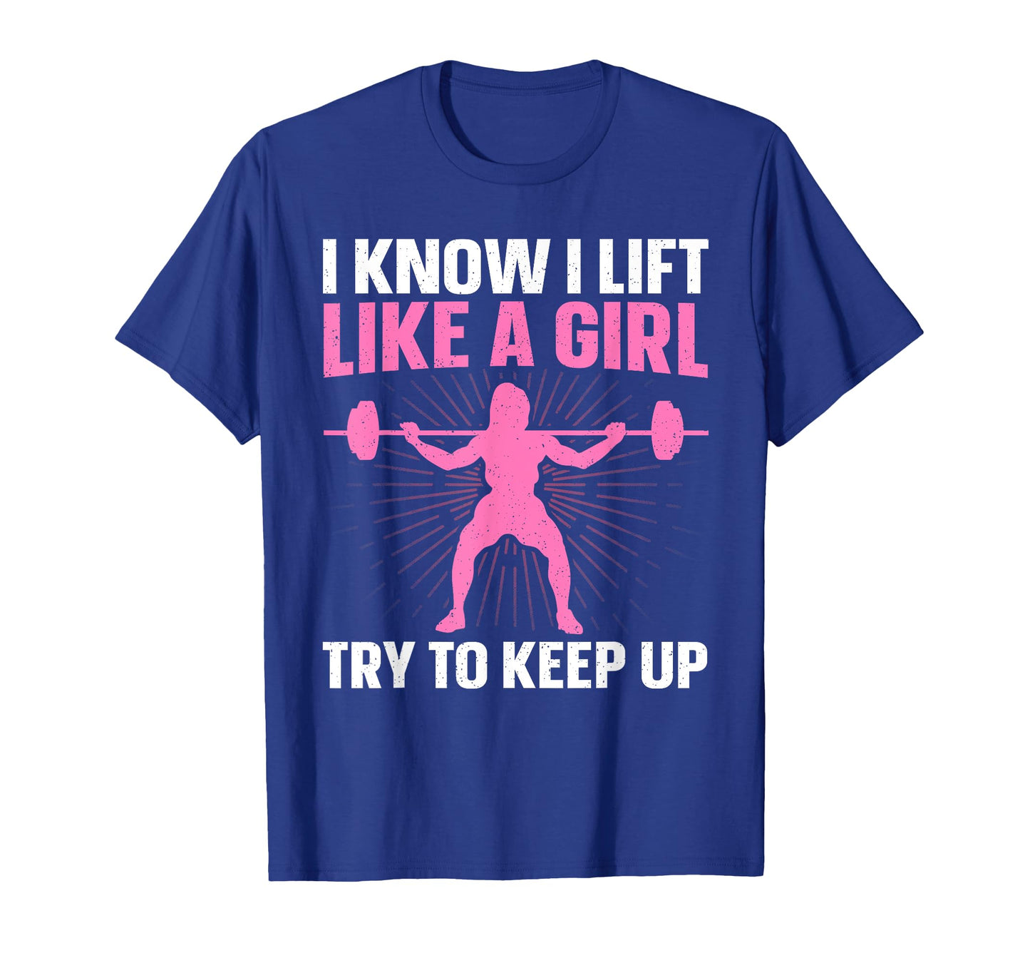 Powerlifting Art For Women Girls Weightlifting Power Lifting T-Shirt