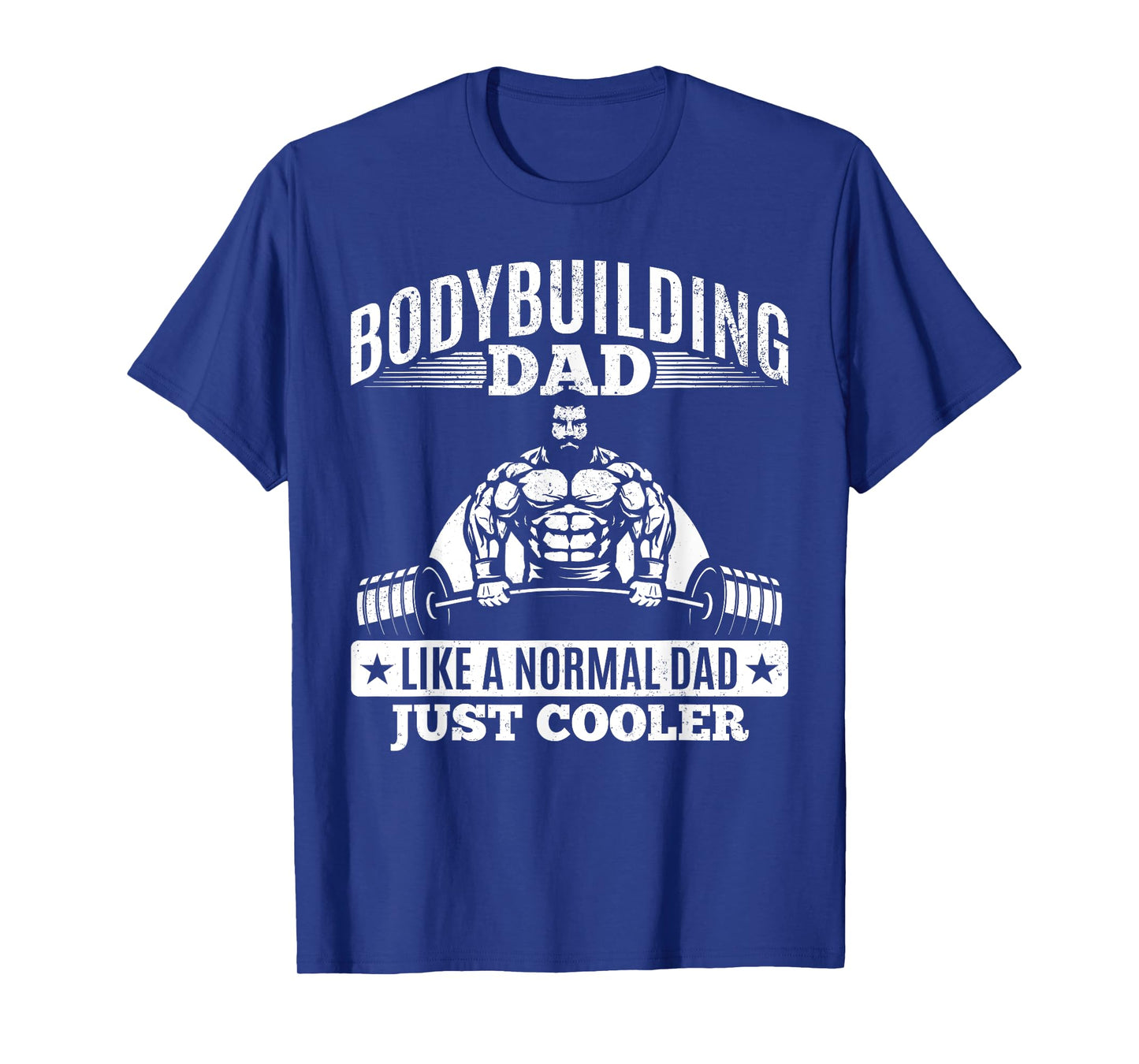 Powerlifting Daddy Training Fitness Gym Bodybuilding Dad T-Shirt
