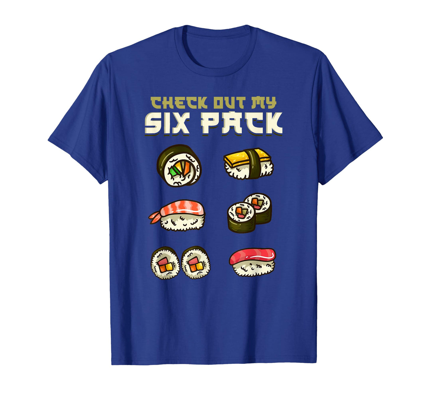Sushi Japanese Gym T-Shirt